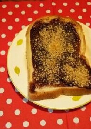 チョコレートとゴマのトースト-レシピのメイン写真