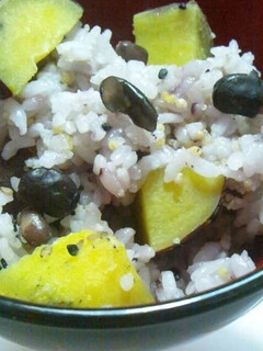 16穀米入りさつま芋ご飯-レシピのメイン写真