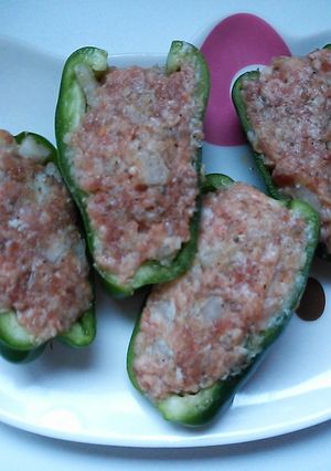 ピーマンの肉詰め-レシピのメイン写真