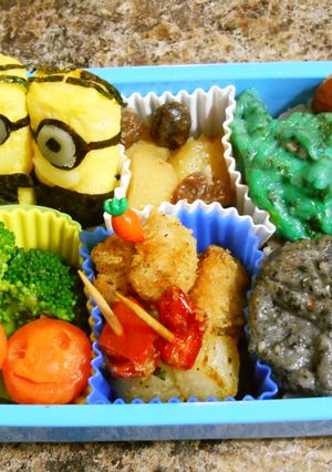 キャラ弁 怪盗グルー スターウォーズ-レシピのメイン写真