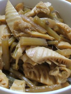 田舎の常備菜☆フキとたけのこの甘辛煮-レシピのメイン写真