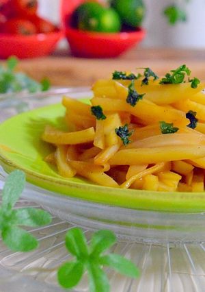 新じゃがとセロリのオイソ炒め-レシピのメイン写真