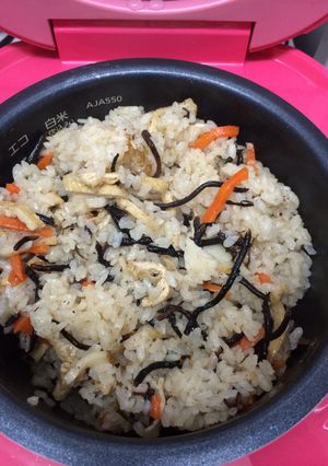 ひじきご飯-レシピのメイン写真