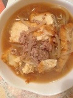 厚揚げと挽肉のトロミ煮-レシピのメイン写真