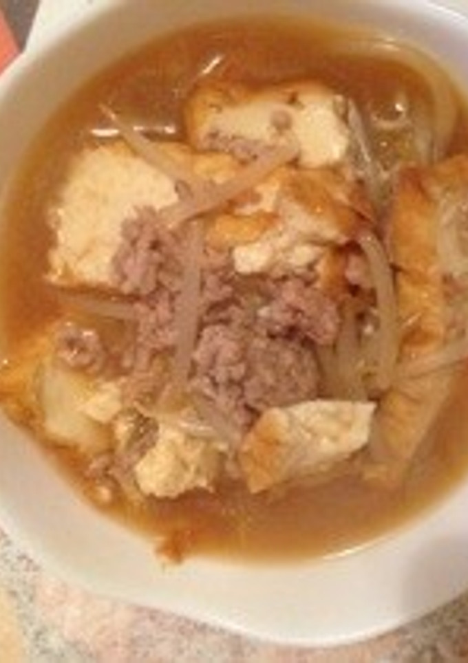 厚揚げと挽肉のトロミ煮-レシピのメイン写真