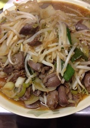 手抜き砂肝炒め！味付けひとつ-レシピのメイン写真