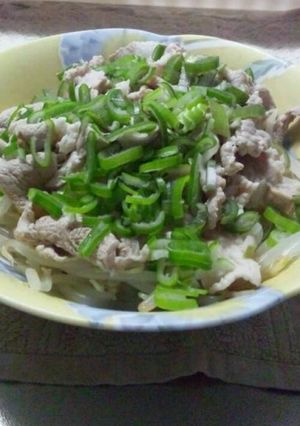 ふんわり豚肉とシャキッともやしぽん酢あえ-レシピのメイン写真