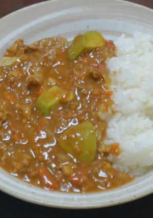 トマトとアボカドのキーマカレー-レシピのメイン写真