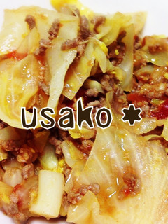 簡単★ロールしないキャベツ-レシピのメイン写真