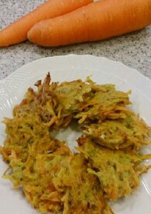 人参と青海苔のお焼き-レシピのメイン写真
