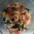 簡単ナスとトマト冷製パスタ♪