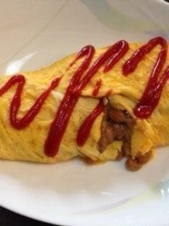納豆オムレツ-レシピのメイン写真
