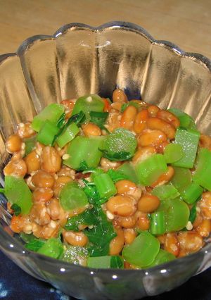 大根の葉の納豆ごま節和え-レシピのメイン写真