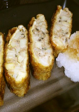 油揚げの肉詰め-レシピのメイン写真
