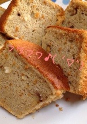 玄米バナナシフォンケーキ♪( ´▽｀)-レシピのメイン写真