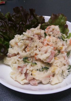 簡単マヨなしポテトサラダ-レシピのメイン写真