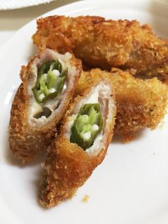 オクラの肉巻きチーズフライ☆お弁当にも-レシピのメイン写真