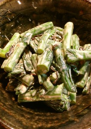 かき菜（菜花）☆塩昆布マヨポン和え-レシピのメイン写真