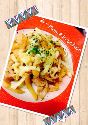 筍と豚の味噌チーズ-レシピのメイン写真