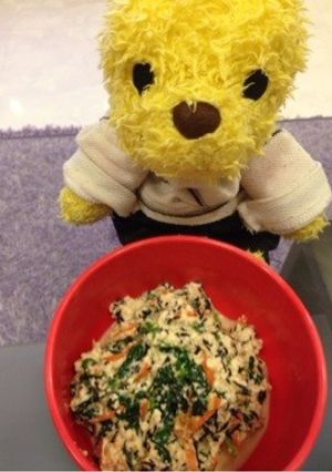 簡単栄養満点‼︎豆腐の白和え-レシピのメイン写真