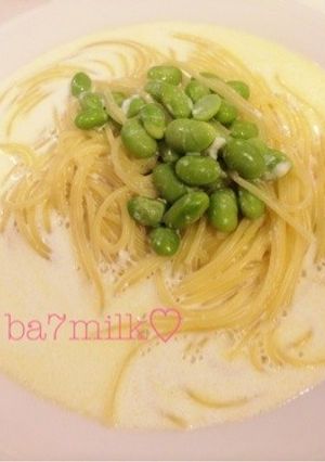 さっぱりなのにクリーミー♡枝豆パスタ♡-レシピのメイン写真