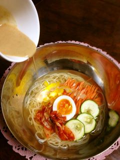 こっくりゴマだれ♡韓国冷麺に入れてみて♡-レシピのメイン写真