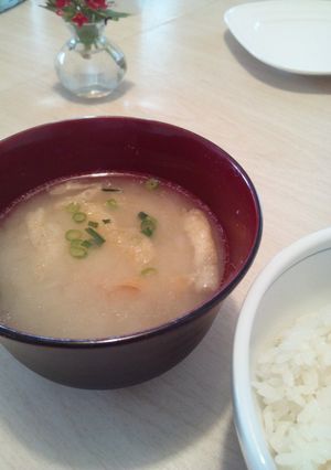 ふわふわ☆大根とおあげのお味噌汁-レシピのメイン写真