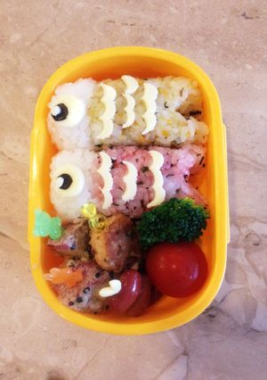 鯉のぼりお弁当-レシピのメイン写真