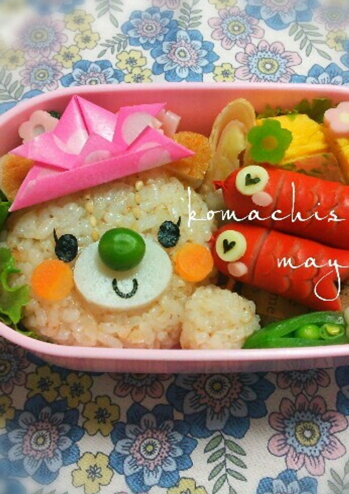 幼稚園 お弁当 キャラ弁 こどもの日-レシピのメイン写真