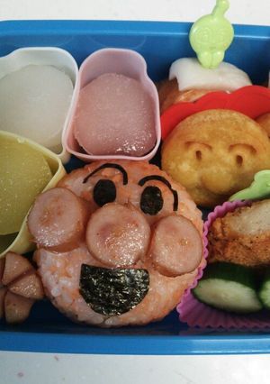 ★アンパンマン★キャラ弁-レシピのメイン写真