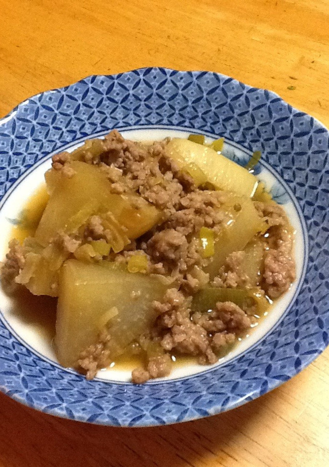 豚ひき肉と大根の煮物-レシピのメイン写真