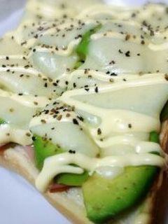 こってり旨~のアボカドトースト♪-レシピのメイン写真