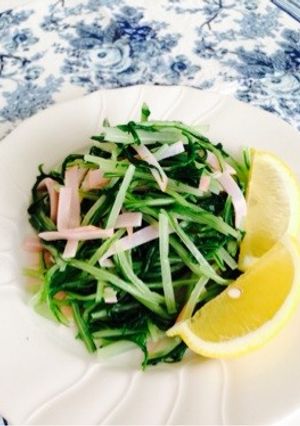 材料3つ☆水菜のサッパリおひたし-レシピのメイン写真