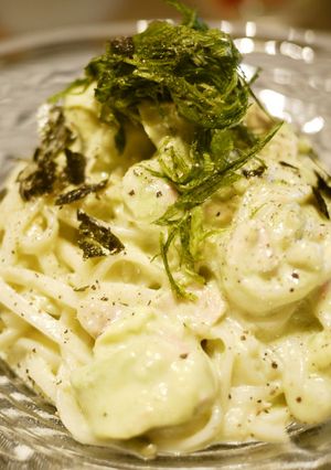 アボカドとツナの和風冷製うどん!-レシピのメイン写真