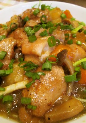 圧力鍋使用❀鶏もも肉のジャガ煮込み❀-レシピのメイン写真