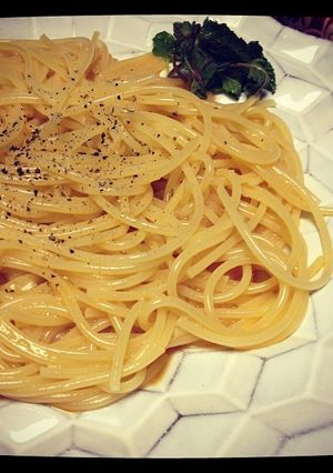 たらこと卵の黄身で作る海のカルボナーラ-レシピのメイン写真