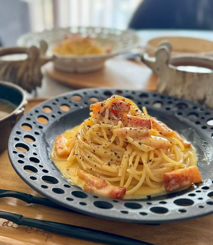 牛乳と全卵でつくるカルボナーラ-レシピのメイン写真