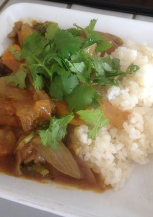 フライパンいっちょで夏野菜カレー-レシピのメイン写真