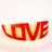 飾り切り♫ LOVEリンゴ