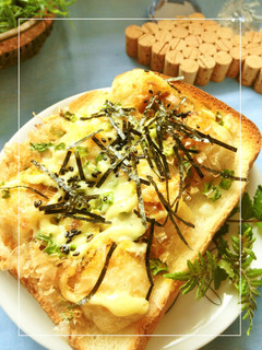 カレー風味のたこ焼きトースト-レシピのメイン写真