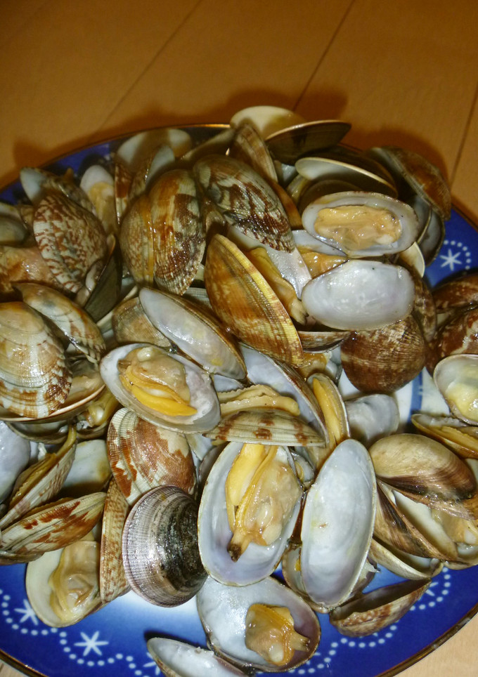 あさりの酒蒸し(マーガリン風味)-レシピのメイン写真