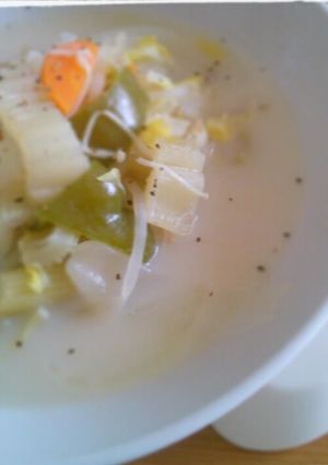 減量中の方に♥デトックス豆乳スープ♥-レシピのメイン写真