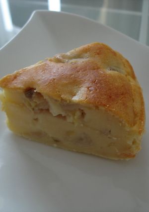 バナナとヨーグルトのヘルシーケーキ♪-レシピのメイン写真