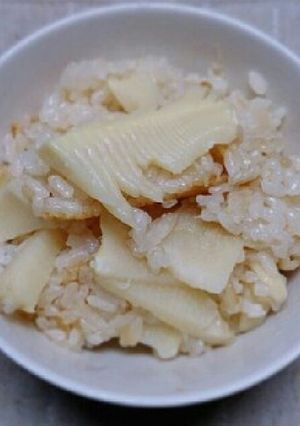 簡単*美味*ほたて缶でタケノコご飯-レシピのメイン写真