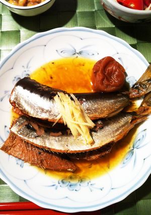 簡単!圧力鍋で作る鰯の梅酒煮-レシピのメイン写真