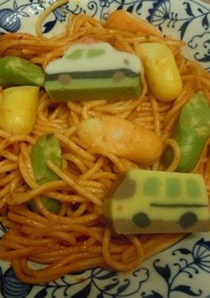 簡単 ナポリタン-レシピのメイン写真