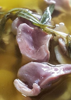砂肝のコンフィ-レシピのメイン写真