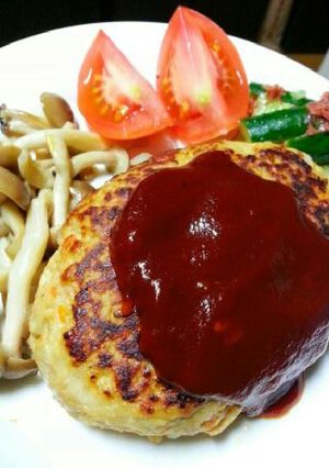 簡単ヘルシー☆とうふハンバーグ☆-レシピのメイン写真