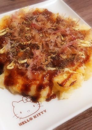 ご飯でお好み焼き♡-レシピのメイン写真
