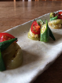 夏野菜の和風前菜♬-レシピのメイン写真